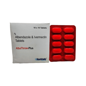 Albendazole & Ivermectin (AlbaThrow Plus-12) Tablet