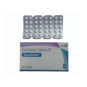 Colchicine (Zycolchin 0.5 mg Tablet)