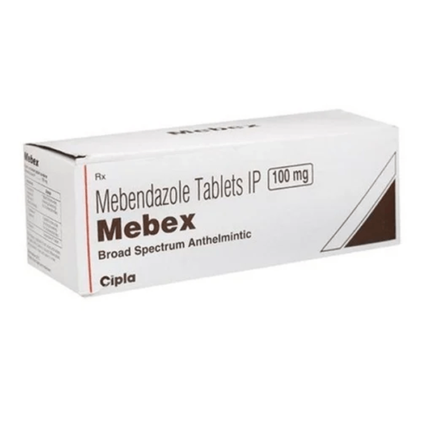 Mebendazole 100 Mg (Mebex)
