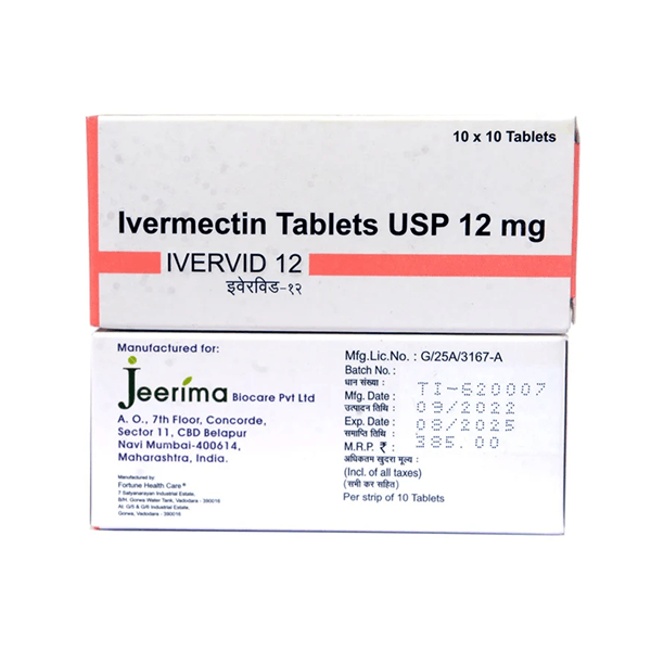 Ivervid 12mg (Ivermectin)